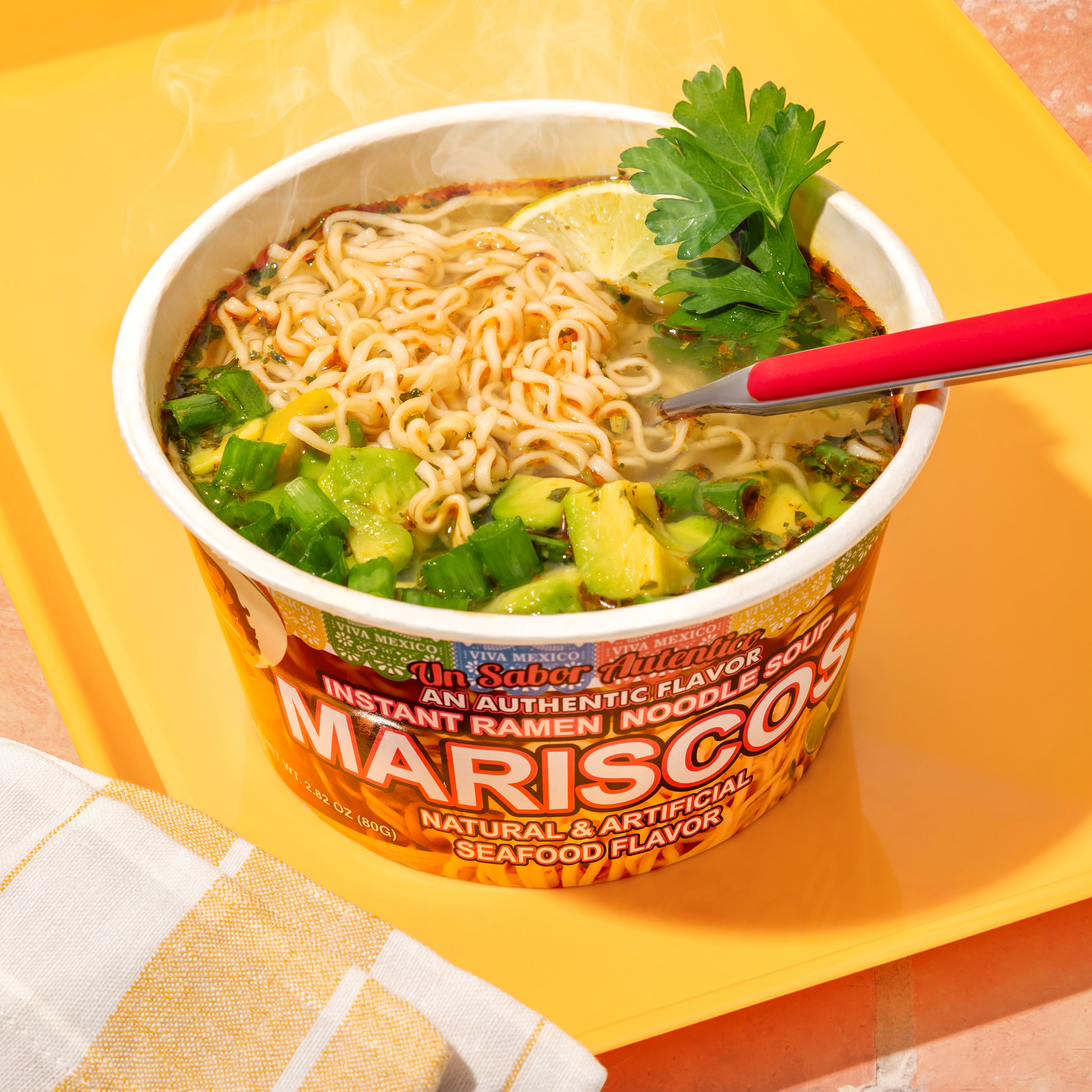 Mariscos Seafood Flavor Instant Ramen Noodle Soup (6-Pack)