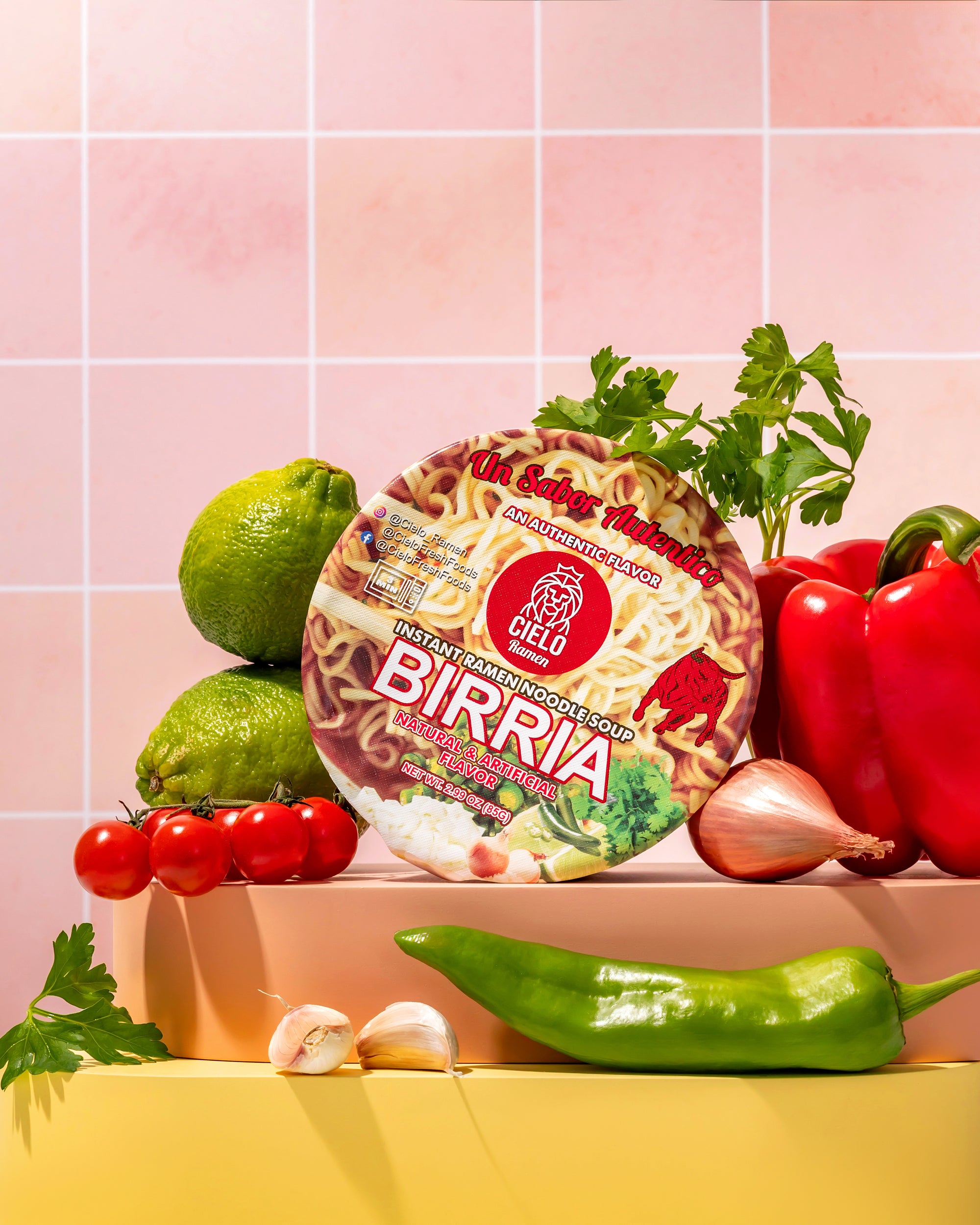 Birria Instant Ramen Noodle Soup (6-Pack)