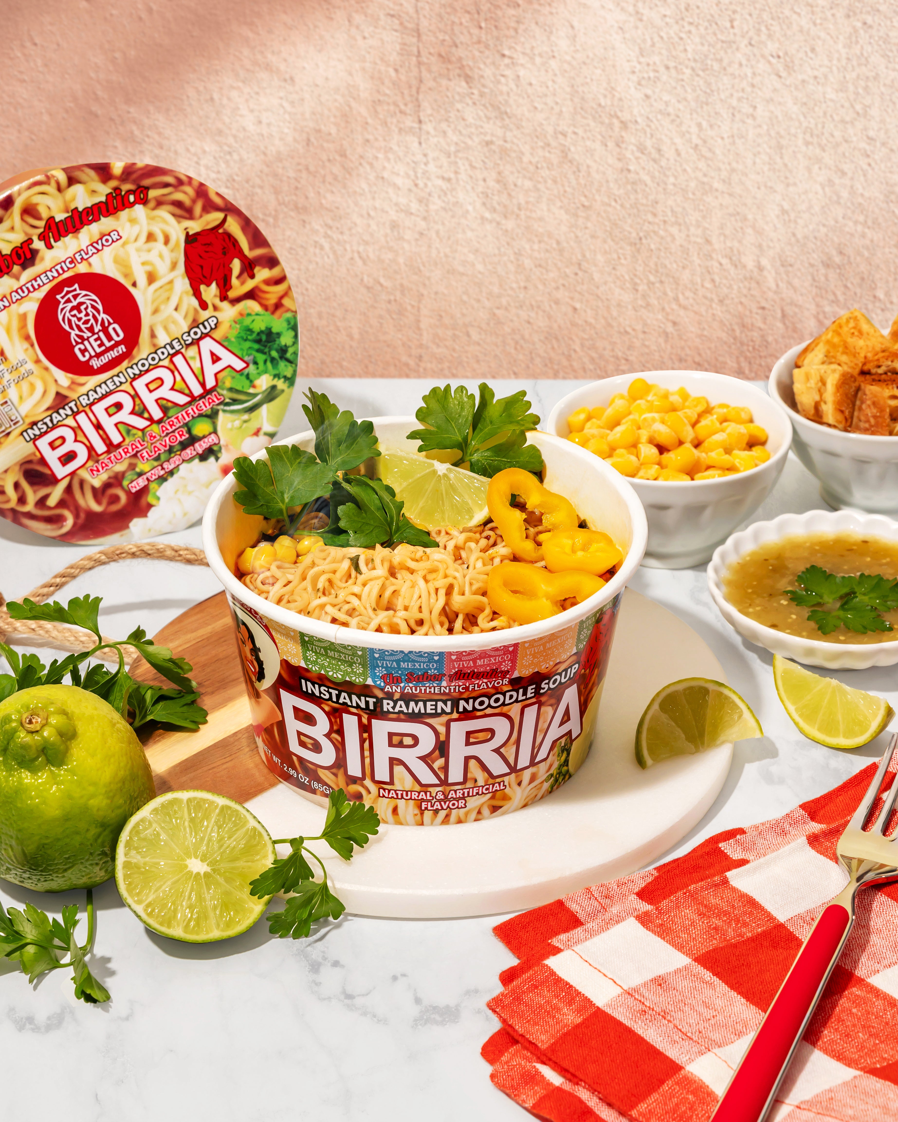 Birria Instant Ramen Noodle Soup (6-Pack)