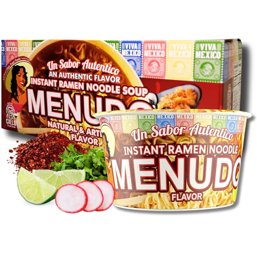 Menudo Instant Ramen Noodle Soup (6-Pack)