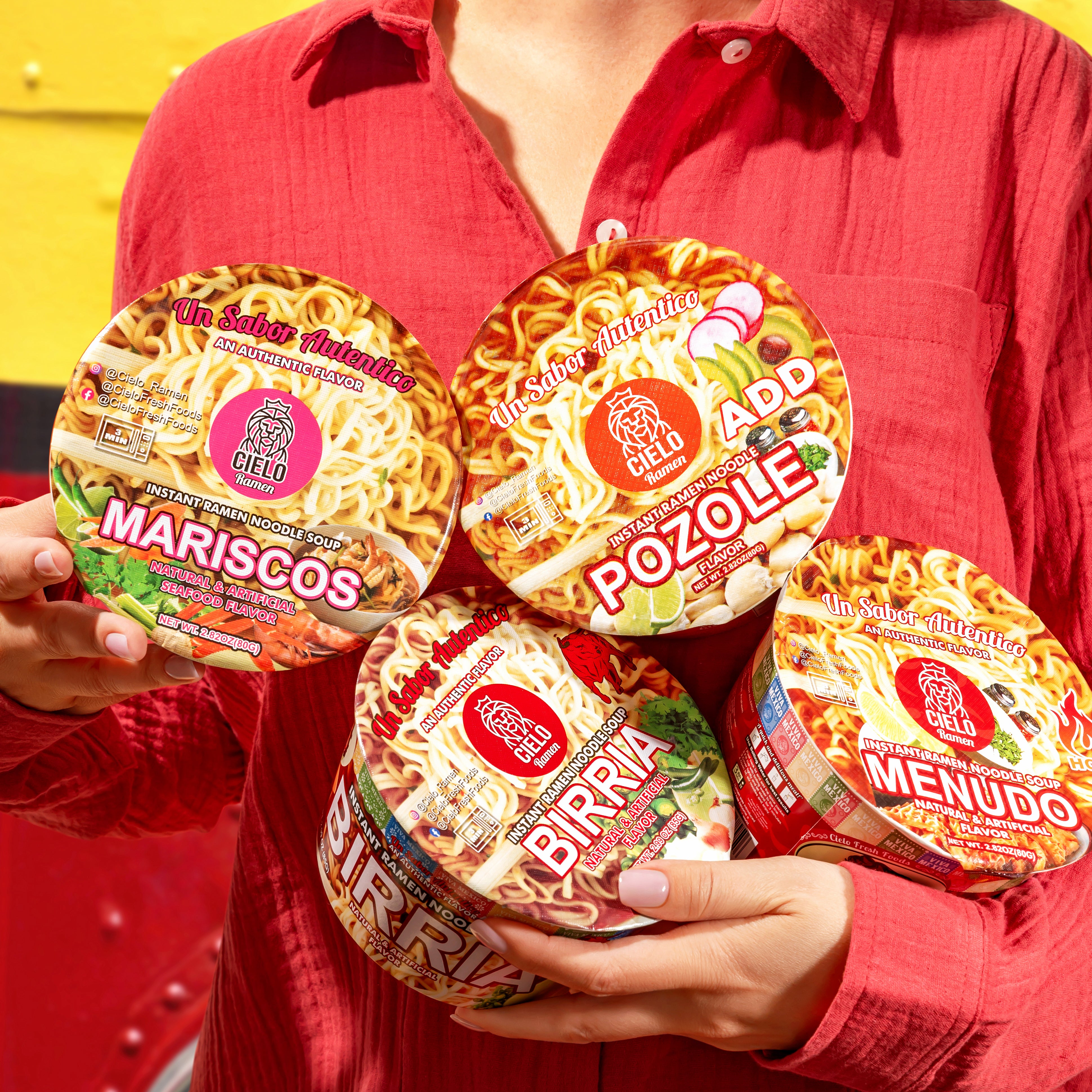 Pozole Instant Ramen Noodle Soup (6-Pack)