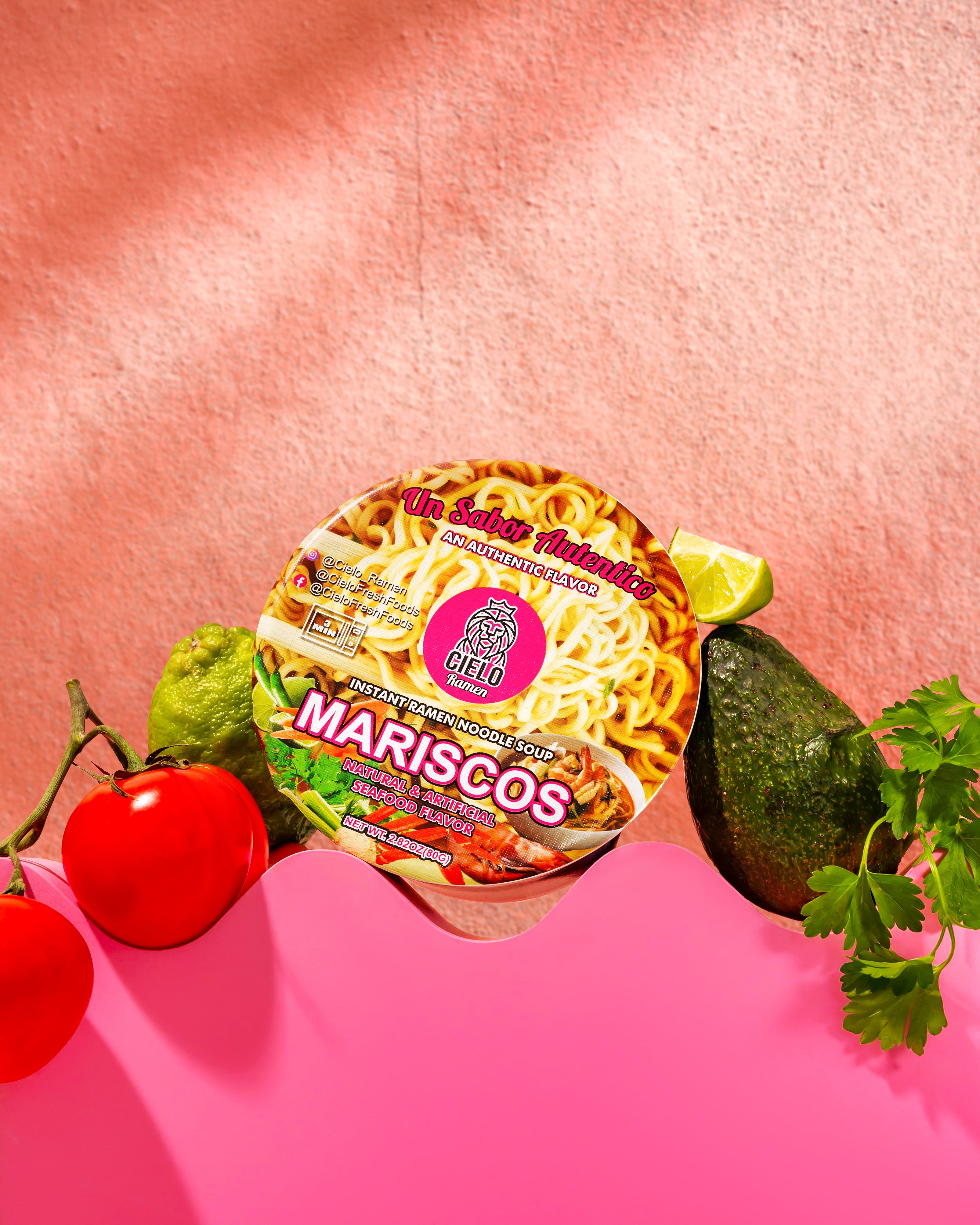 Mariscos Seafood Flavor Instant Ramen Noodle Soup (6-Pack)